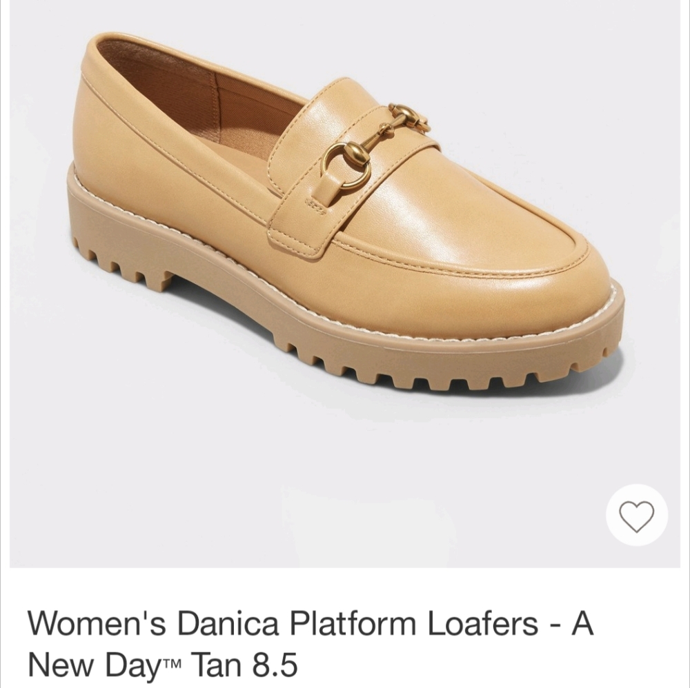 Target a new day Danica platform loafers